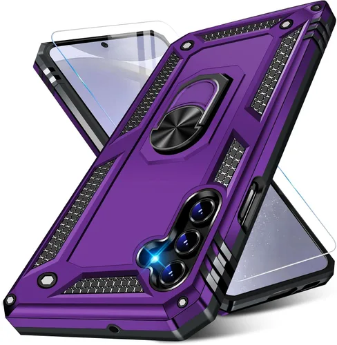 Vista 89 de Funda para Samsung Galaxy S21 5G resistente con protector de pantalla integrado, armadura dura, funda anticaída militar para Samsung S21 5G 6.2 2021