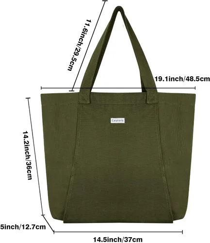 Vista 6 de Bolsas de yoga Cwokarb para mujeres con bolsas para esteras de yoga, tote de lona para pilates, bandolera para el hombro, para viajes, oficina