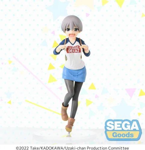 Vista 3 de SEGA - Uzaki-chan quiere pasar el rato! - Temporada 2 Figura SPM Hana Uzaki Versión de risa