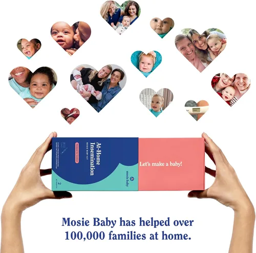 Vista 9 de Mosie Baby Kit de inseminación, primer kit aprobado por la FDA para uso doméstico con jeringas patentadas, 2 intentos para mujeres y familias