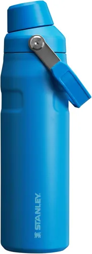 Vista 43 de STANLEY IceFlow Botella de agua de flujo rápido de 24 onzas Tapa con boquilla inclinada Ligera y a prueba de fugas para viajes y deportes Polar