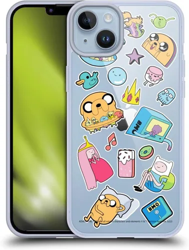 Vista 78 de Head Case Designs Funda de gel suave con licencia oficial de Adventure Time BMO Graphics compatible con Apple iPhone 7 Plus/iPhone 8 Plus