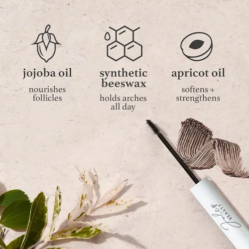 Vista 5 de Julep Brow 101 - Juego de lápices de esculpir y gel tintado para cejas – Herramienta de doble punta para cejas con cepillo y punta de precisión