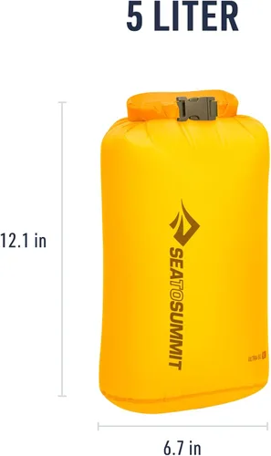Vista 6 de Sea to Summit Ultra-Sil Dry Bag, Ultralight Waterproof Dry Storage Zinnia Yellow