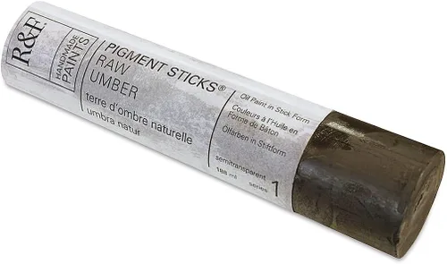 Vista 162 de R&F Handmade Paints - Pigmento profesional al óleo en barra, naranja lizarina, 6.4 fl oz