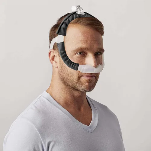 Vista 6 de Paquete de 3 fundas de correa CPAP de satén suave, protector de cabello CPAP para mujer, universal y cómodo, para correas de máscara CPAP Dreamwear