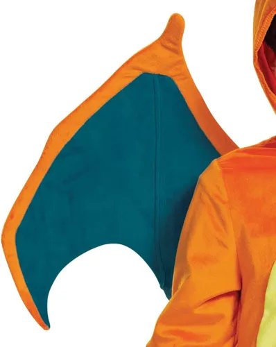 Vista 5 de Disfraz de Pokemon Charizard Deluxe para niños Como se muestra
