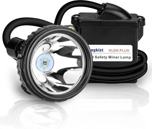 Vista 9 de Linterna frontal LED recargable, linterna de cabeza de seguridad súper brillante con 1+2 LED y paquete de batería, luz impermeable para casquillo