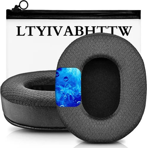 Vista 9 de Arctis Pro - Almohadillas de gel refrescante compatibles con Arctis Pro Wireless, Arctis 7, Arctis5, Arctis3, Arctis1, Arctis 9X, cojín híbrido
