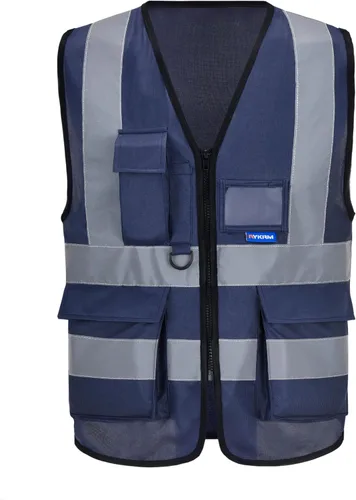 Vista 36 de XS Chaleco de seguridad negro para mujer XS