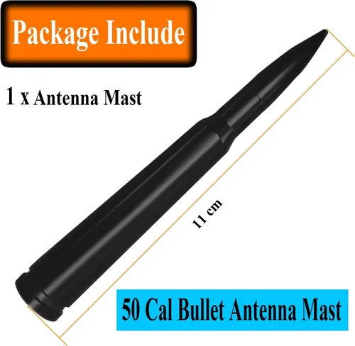 Vista 6 de Antena corta de aluminio de 4 pulgadas para Ford Ranger (1993-2012)