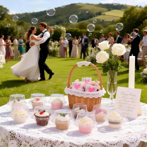 Vista 8 de 50 cajas de plástico individuales para cupcakes, portador de cupcakes con tapa hermética conectada para fiestas