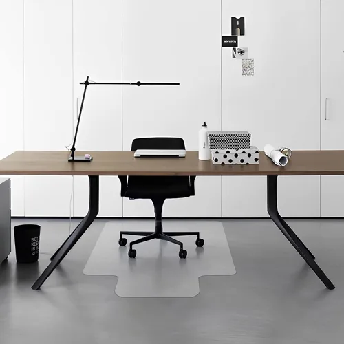 Vista 2 de Naturehydro Alfombrilla Transparente para Silla para Suelos Duros - 48" x 30" Alfombrillas Transparentes para Suelo de Escritorio de Computadora
