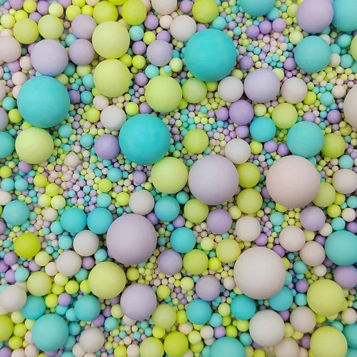 Vista 13 de Gránulos de Azúcar Perlado Comestibles Negros Tamaño Mezclado para Repostería Decoraciones Comestibles para Pasteles Coberturas para Cupcakes Negro