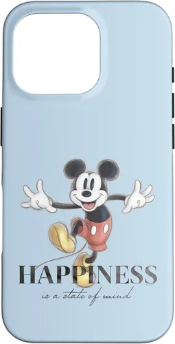 Vista 20 de Disney 100 aniversario Mickey Mouse D100 Quote Happiness Case para iPhone 17
