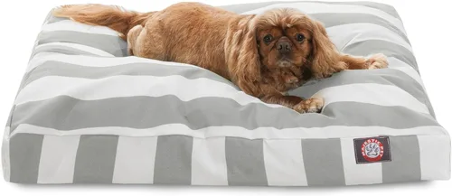 Vista 30 de Majestic Pet Cama rectangular grande lavable para perros, cama antideslizante y cómoda para mascotas, cama para perros con funda extraíble lavable