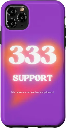 Vista 13 de Angel Number 333 Case for iPhone 17
