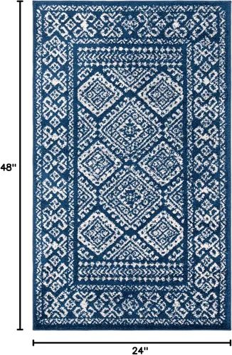 Vista 176 de Safavieh - Alfombra decorativa de la colección Tulum, modelo TUL264F, estilo marroquí, bohemio y desgastado, no suelta pelusa, para sala, vestíbulo