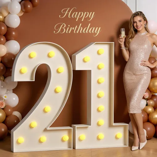 Vista 87 de Kit de tablero de espuma precortada de espuma precortada para 7º y 70º cumpleaños con números 7 grandes de 3 pies Número 7