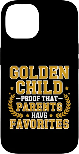 Vista 4 de Golden Child Mom's Favorite Gifted Kids Sibling Rivalry Art Case for iPhone 16