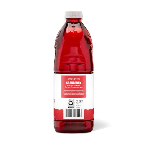 Vista 5 de Amazon Grocery, Cóctel de jugo de arándano, 64 onzas líquidas (anteriormente Happy Belly, el embalaje puede variar)