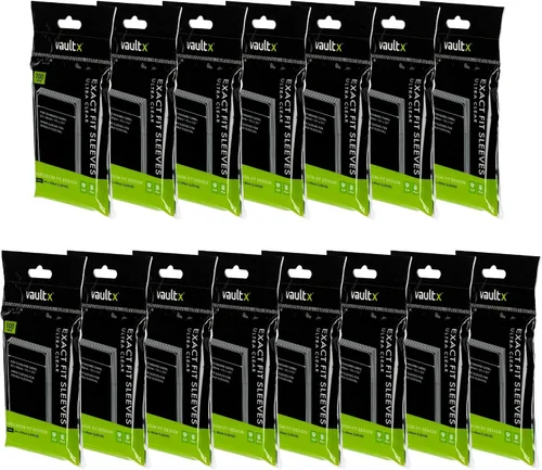 Vista 12 de Vault X Fundas para tarjetas coleccionables de ajuste exacto, suaves, de alta claridad, ajuste perfecto, juegos de cartas coleccionables, deportes