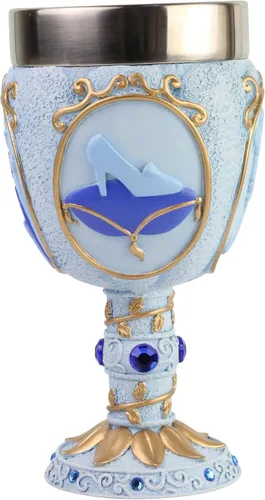 Vista 2 de Enesco Disney Showcase Cenicienta Castle - Copa decorativa de cáliz, 7.09 pulgadas, multicolor