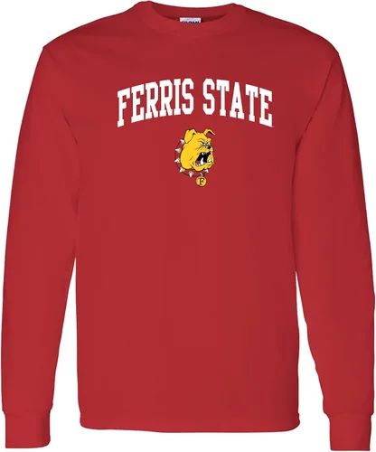 Vista 178 de NCAA oficial de College – University Team Color Arco Logo Manga Larga