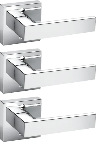 Vista 119 de KNOBWELL - Juego de cerradura con 1 picaporte resistente para puertas de una cara, ideal para puertas interiores reversibles, 0.93 libras