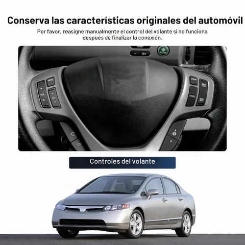 Vista 6 de Conector de arnés de cableado de radio de automóvil para Honda Civic 2006-2011, CRV 2007-2011, Pilot 2009-2011 - Cable de alimentación de radio