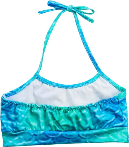 Vista 6 de DNFUN Traje de baño de sirena, sin monoaleta