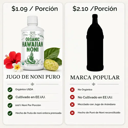 Vista 5 de Jugo de noni puro hawaiano, auténtico jugo de fruta de Noni envejecido, 1