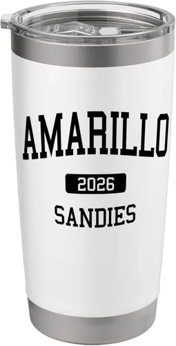 Vista 8 de Amarillo High School Class of 2026 AMARILLO TX Stainless Steel Insulated Tumbler
