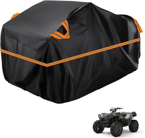 Vista 232 de Cubierta para ATV impermeable compatible con Arctic Cat H1 EFI TRV Cruiser 4x4 2011, cubierta de 210D para vehículos de 4 ruedas, cubierta para quad