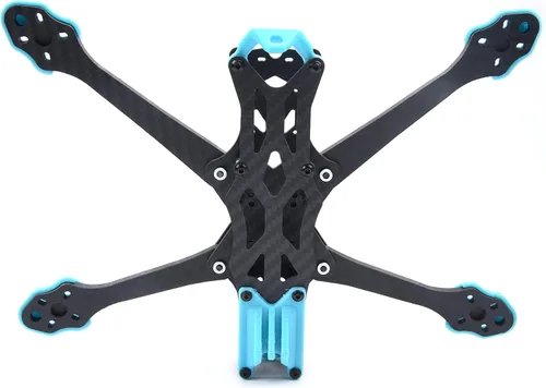 Vista 5 de YoungRC 9.843 in HD DC5 FPV Racing Drone Frame 5 pulgadas Fibra de Carbono Quadcopter Kit para DC HD FPV Freestyle RC Drone