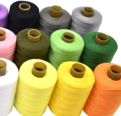 Vista 6 de Hilo de coser de 24 colores para coser a máquina y a mano, 1000 yardas, poliéster