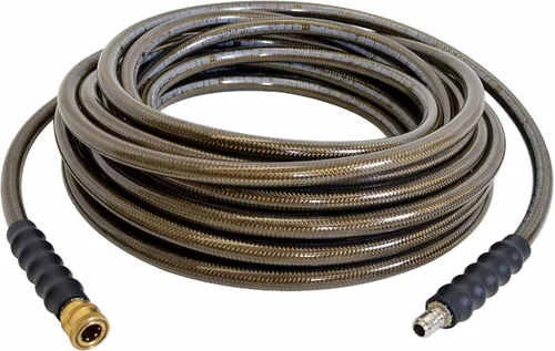 Vista 5 de SIMPSON limpieza 41028 3/8 pulgadas por 50 pies 4500 PSI repuesto/extensión de manguera de agua fría para lavadoras a presión