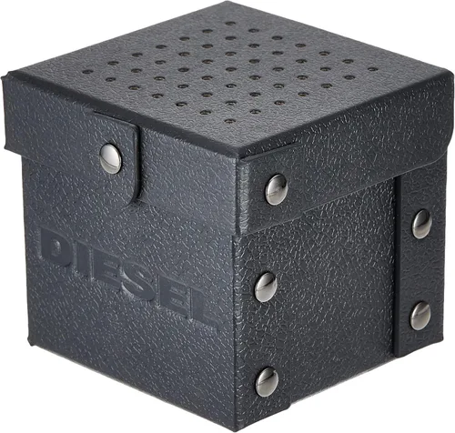 Vista 7 de Diesel Mega Chief DZ4308 - Reloj de cuarzo para hombre con esfera negra Plateado Cronógrafo