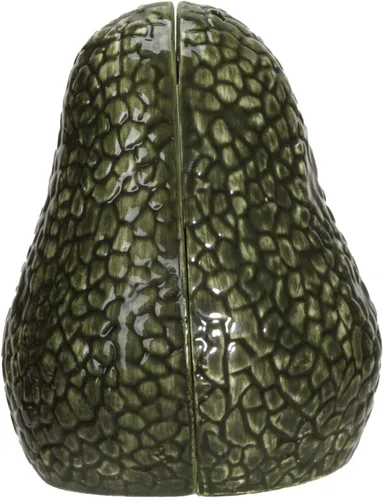 Vista 2 de Pacific Giftware Juego de salero y pimentero de cerámica con aguacate