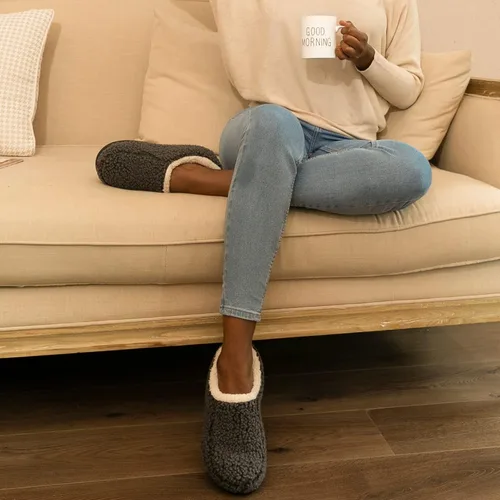 Vista 2 de RockDove - Pantuflas Nomad con espuma viscoelástica para mujer