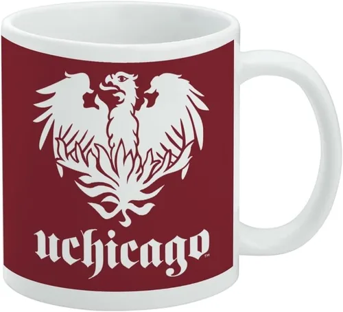 Vista 422 de Taza de cerámica con el logotipo principal de la Universidad Rider, taza de regalo novedosa para café, té y bebidas calientes, 11oz, blanca