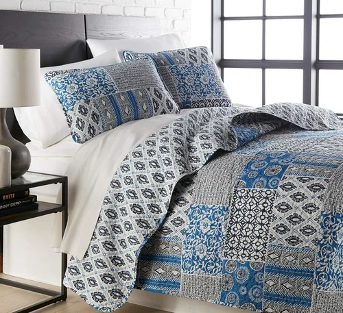 Vista 13 de Southshore Fine Living, Inc. Juego de ropa de cama con edredón extragrande, juego de edredón de 2 piezas Twin XL con funda de almohada a juego 04