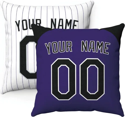 Vista 21 de Almohada personalizada con cualquier número de nombre, regalos personalizados para Los Ángeles