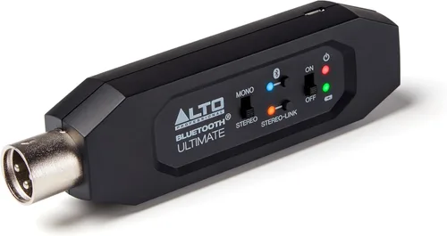 Vista 8 de ALTO Receptor Bluetooth Total 2 XLR Equipado Recargable con Bluetooth para Configuraciones de Mesas de Mezclas de Audio y Sistemas PA Activos