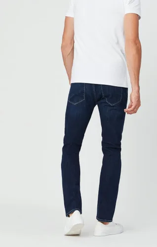 Vista 37 de Mavi Jake - Jeans para hombre, tiro regular, pierna ajustada