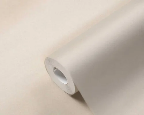 Vista 2 de CONCORD WALLCOVERINGS ™ Papel tapiz moderno con textura lisa, pared decorativa de vinilo, crema, 21 pulgadas x 33 pies (57 pies cuadrados), 392161