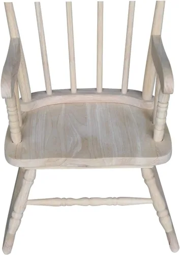 Vista 5 de International Concepts - Mecedora de madera para niños