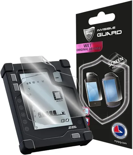 Vista 3 de IPG ProActive - Protector de pantalla de dureza compatible con Ymaha Tenere 700 T700 XTZ 700 XTZ 700 Cluster Speedometer Display Hydrogel (delgado)