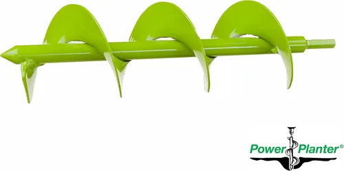 Vista 7 de Power Planter Broca de taladro de jardín de longitud extendida, 3 x 24 pulgadas con unidad hexagonal antideslizante de 1/2 pulgada Broca