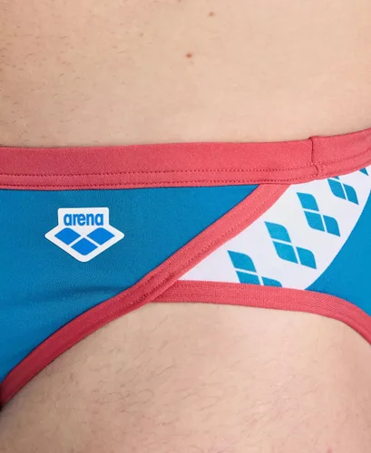Vista 3 de Arena Calzoncillos de baño sólidos Performance Icons para hombre